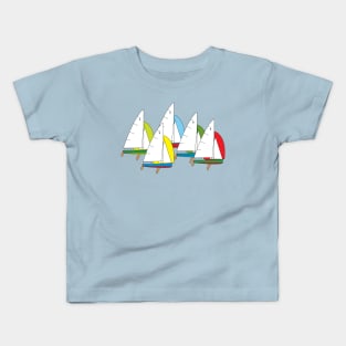 Thistle Sailboat Kids T-Shirt